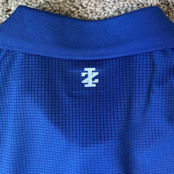 Izod Golf Blue Polo - Picture 6 of 6